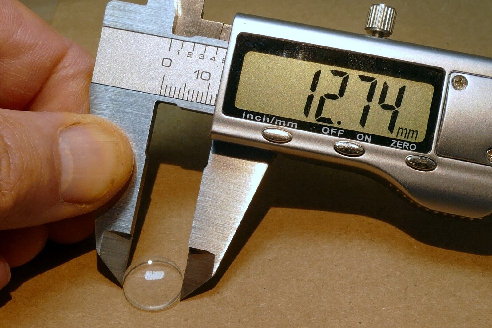 FL 0.5" Diameter 0.08" thick Flat Optical