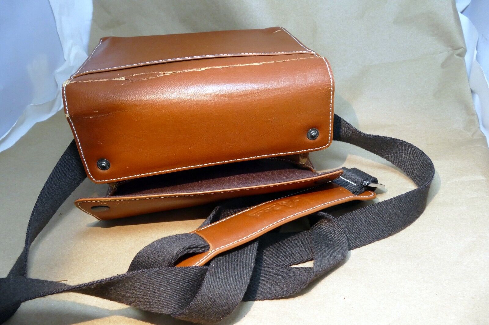 Leica Wetzlar Leather Camera Case for M1 M2 M3 rangefinder Messenger Original OE