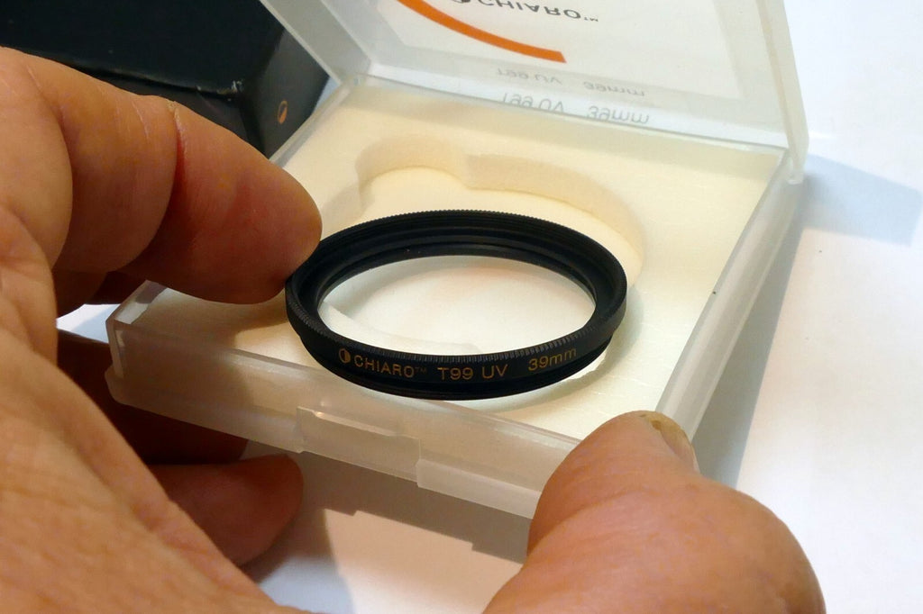 Chiaro 39mm Lens Filter 99% UV transmission value  99-UVBT39  - mint
