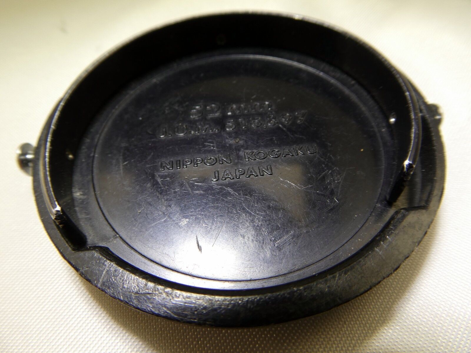 Nikon Lens Cap "Nikkor" 52mm JAPAN  all black            