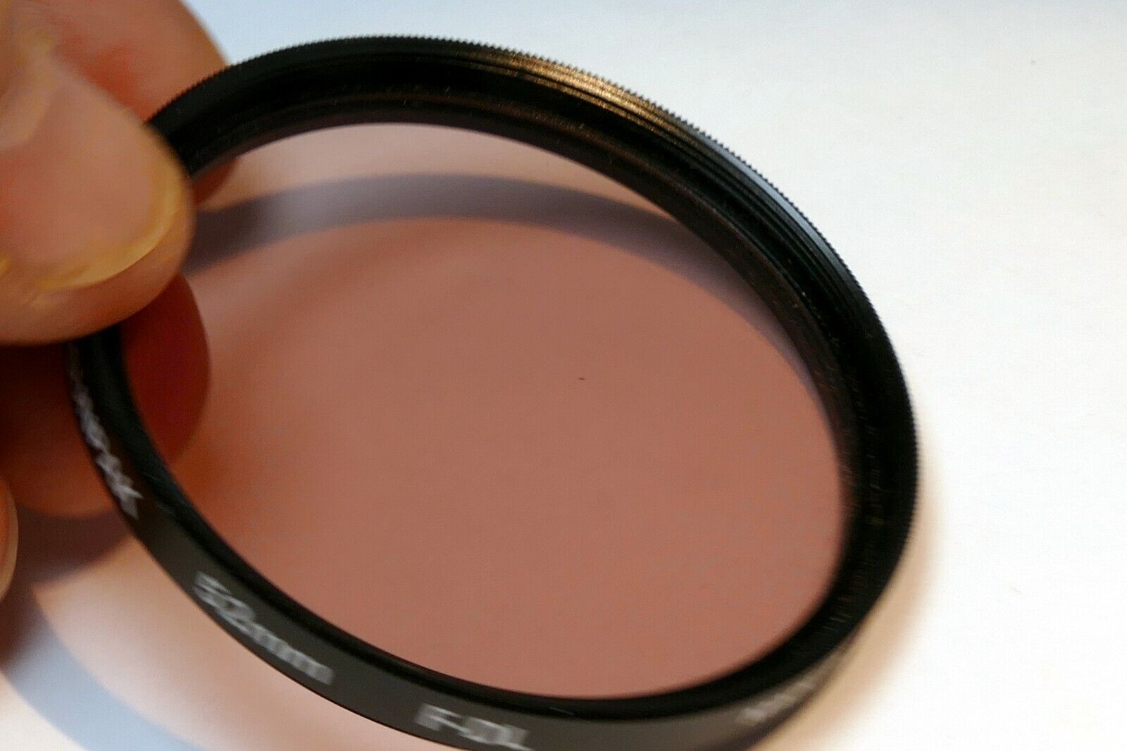 Sunpak 52mm Filter F-DL  Fluorescent to daylight correction