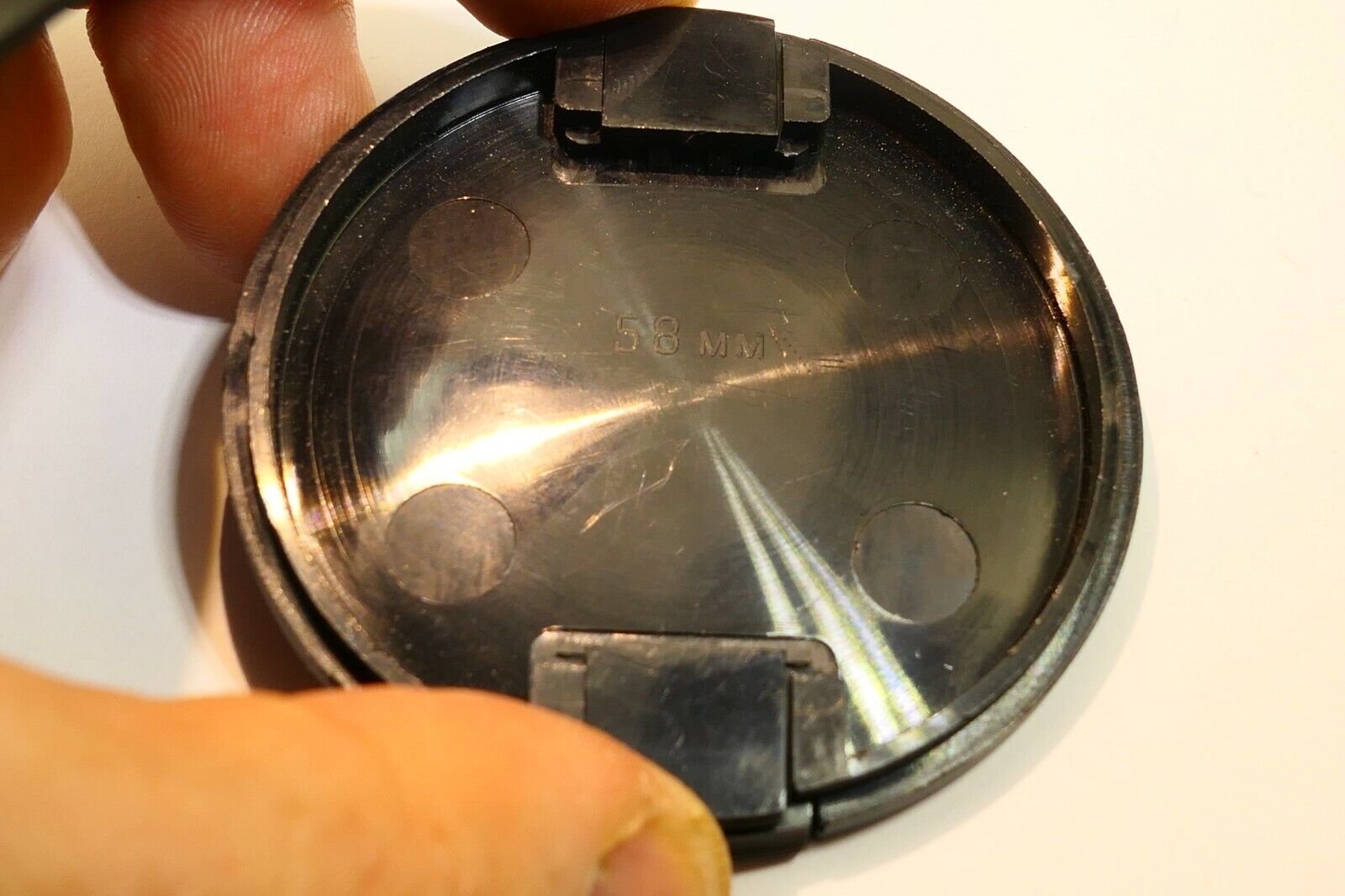 Tamron adaptall 2 58mm snap on type Lens Front Cap 80-210mm F/3.8-4 genuine OEM