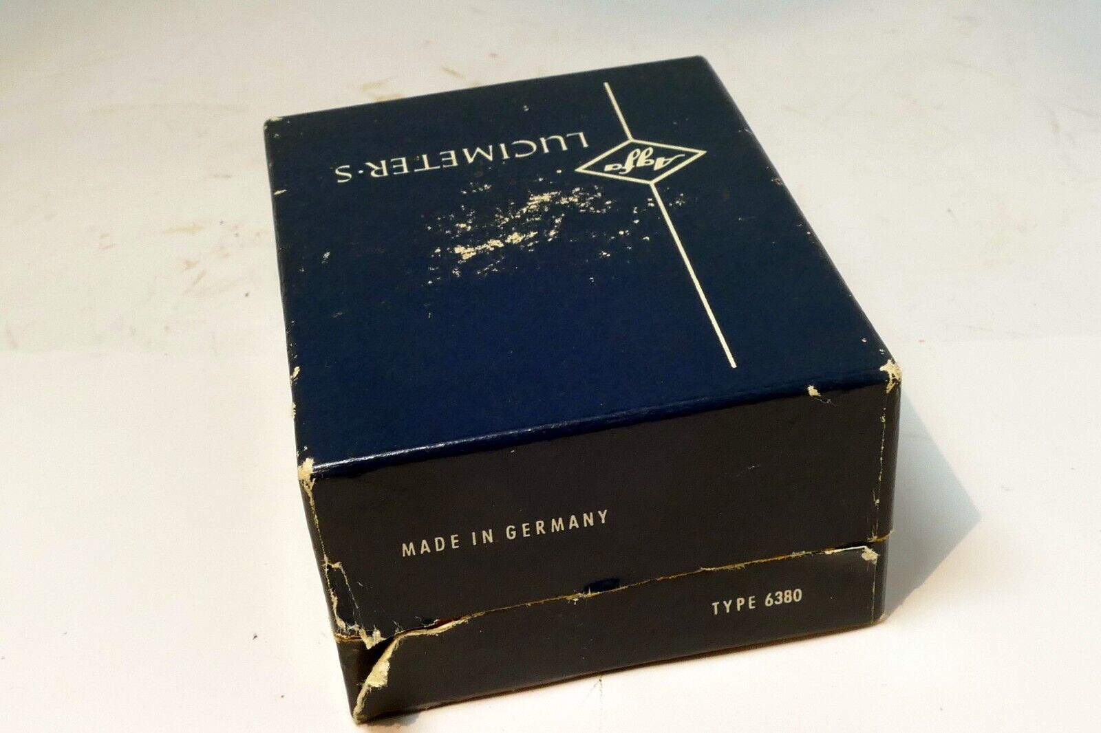 Empty box for AGFA LUCIMETERS S  meter