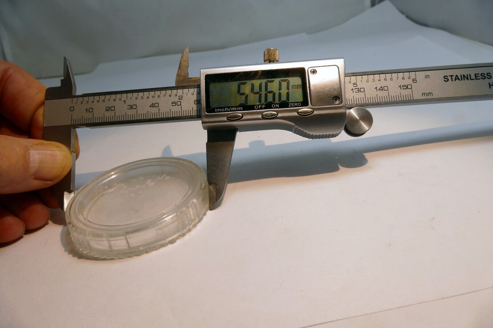 Empty Tiffen filter case for 52mm series 7 VII filters