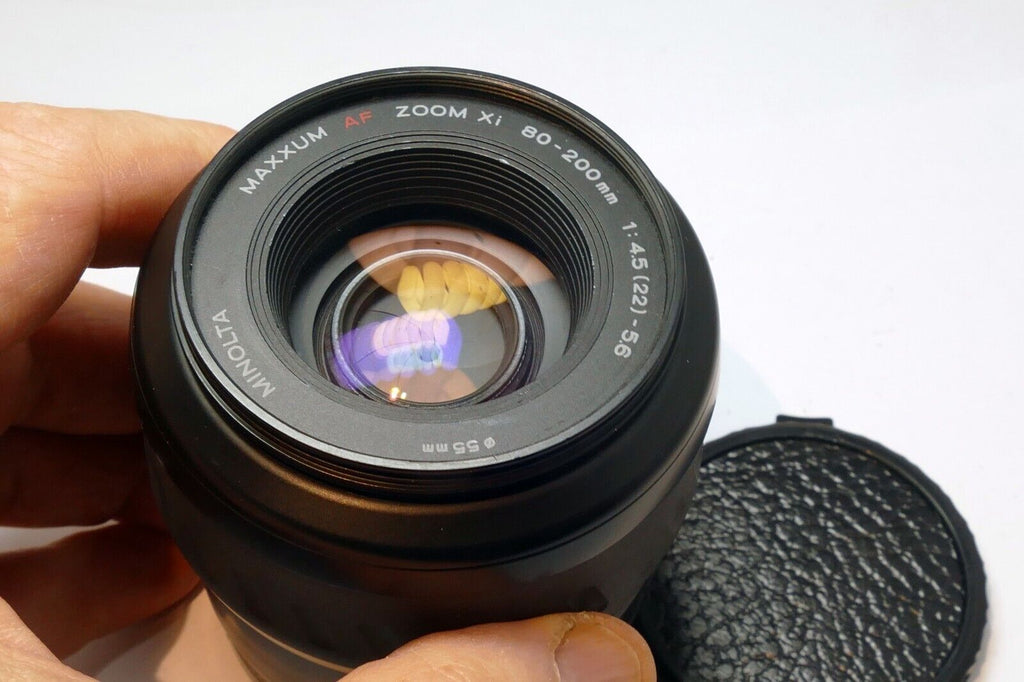 Minolta Maxxum 80-200mm f4.5-5.6 AF Lens For α37 α58 α68 - With Noisy AF Focus