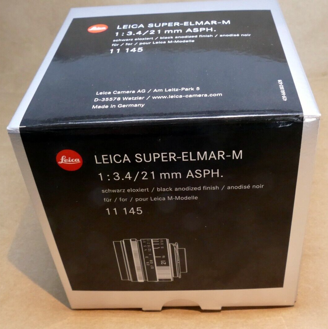 Empty Box for Leica Summicron M 35mm f2.0 ASPH lens 11673 OEM