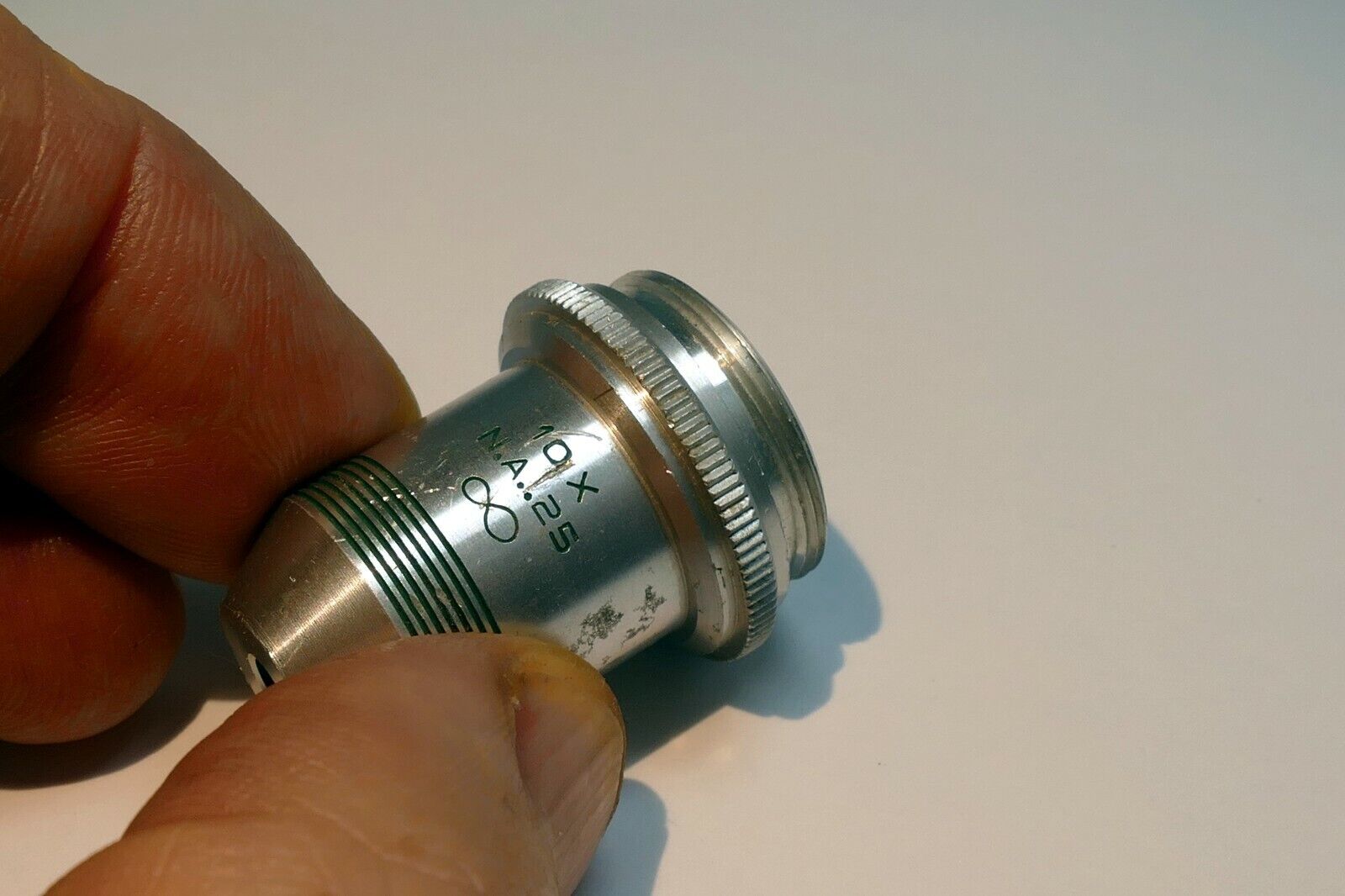 AO Spencer 10 0.25 Microscope Objective Lens 10X American Optical USA