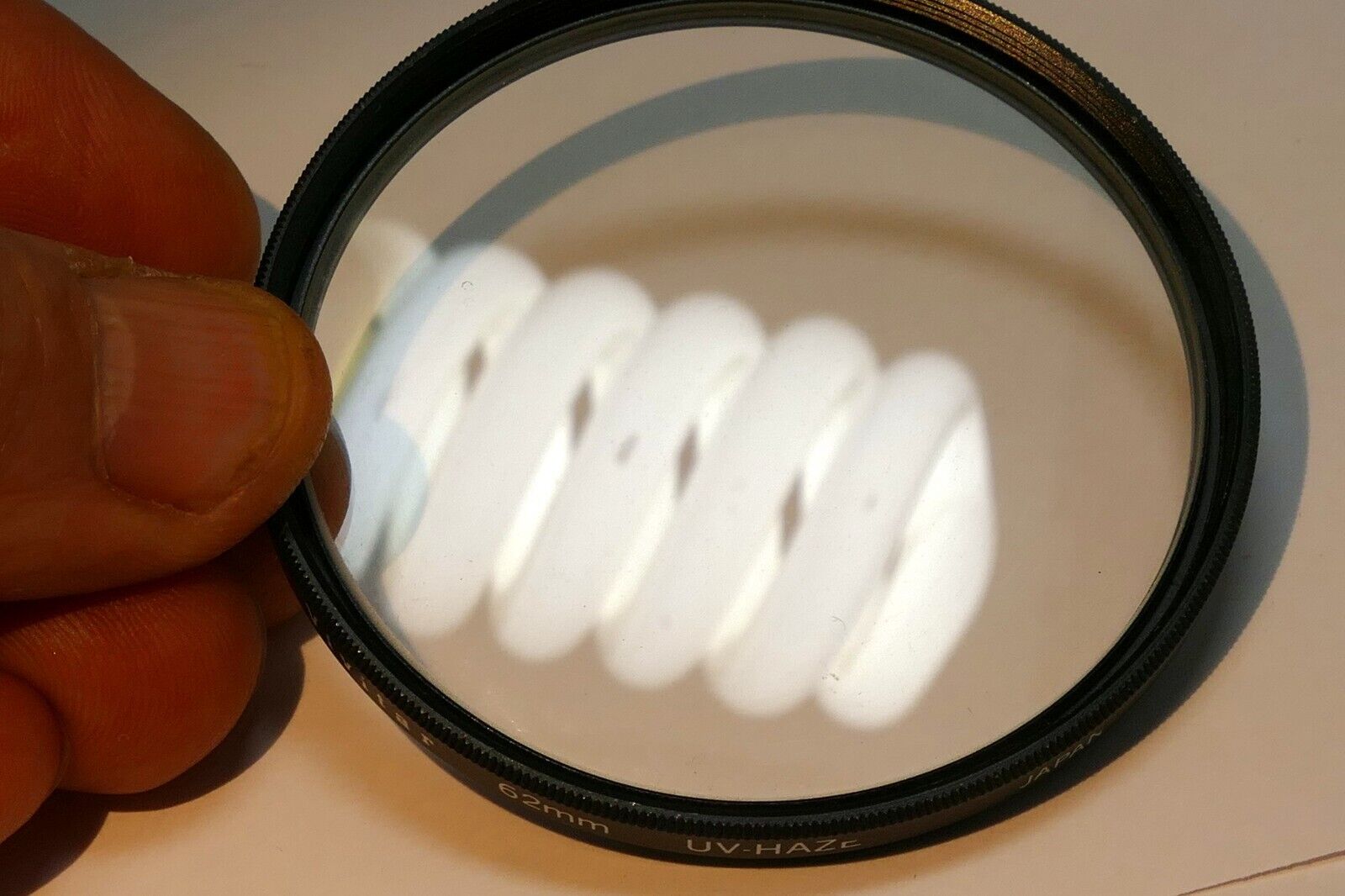 Vivitar  62mm Lens Filter  UV (0)  Haze low slim profile for wide angle