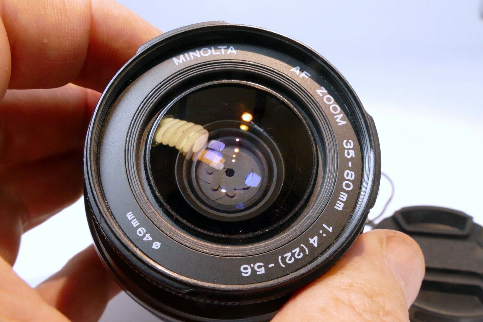 Minolta Maxxum 35-80mm f4-5.6 Zoom  AF Lens (Black) - excellent condition