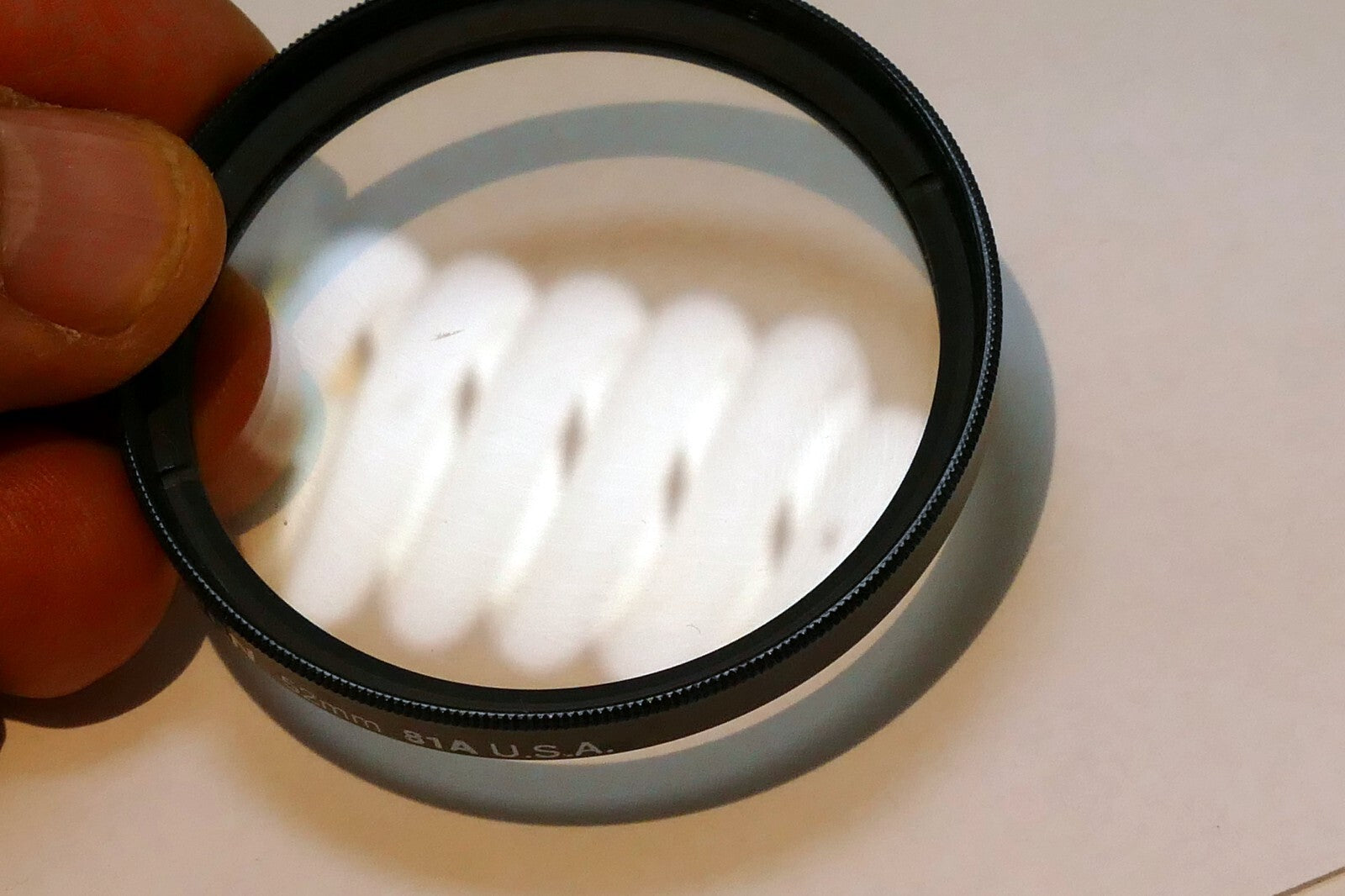 TIFFEN 52mm Filter 81A made in USA 50mm f1.4 nFD