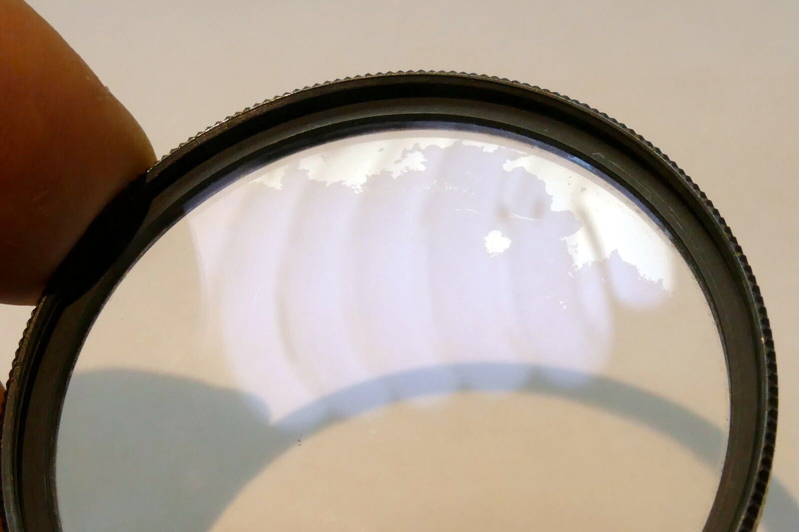 Nikon Nikkor 52mm L39 Filter UV Haze  - genuine , with coating separation