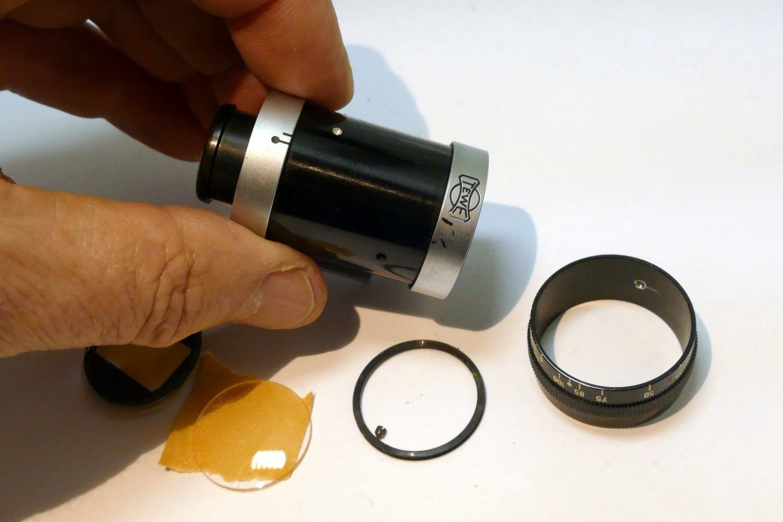 TEWE Variable Viewfinder 35-200mm Universal Finder for Robot AS IS PARTS REPAIR