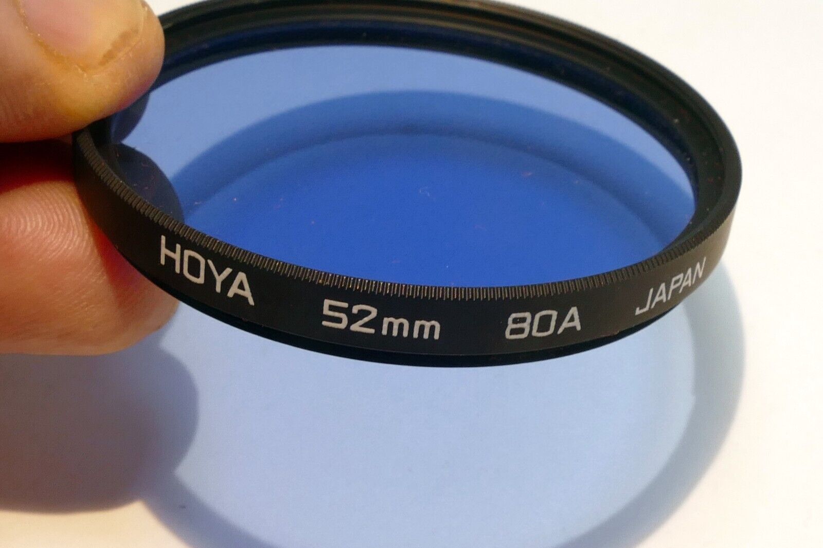 HOYA  52mm Filter  80A  Blue made in Japan