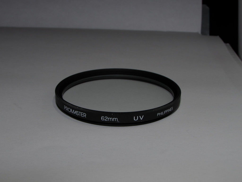 Used Promaster 62mm UV Lens Filter Made in Philippines 6308053