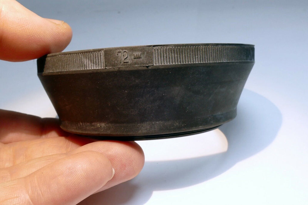 72mm rubber Lens Hood Shade screw in double  threaded for 300mm