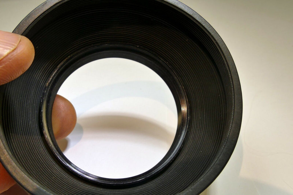 52mm Rubber Lens Hood Shade double threaded for 50mm f1.8 f1.7 lenses