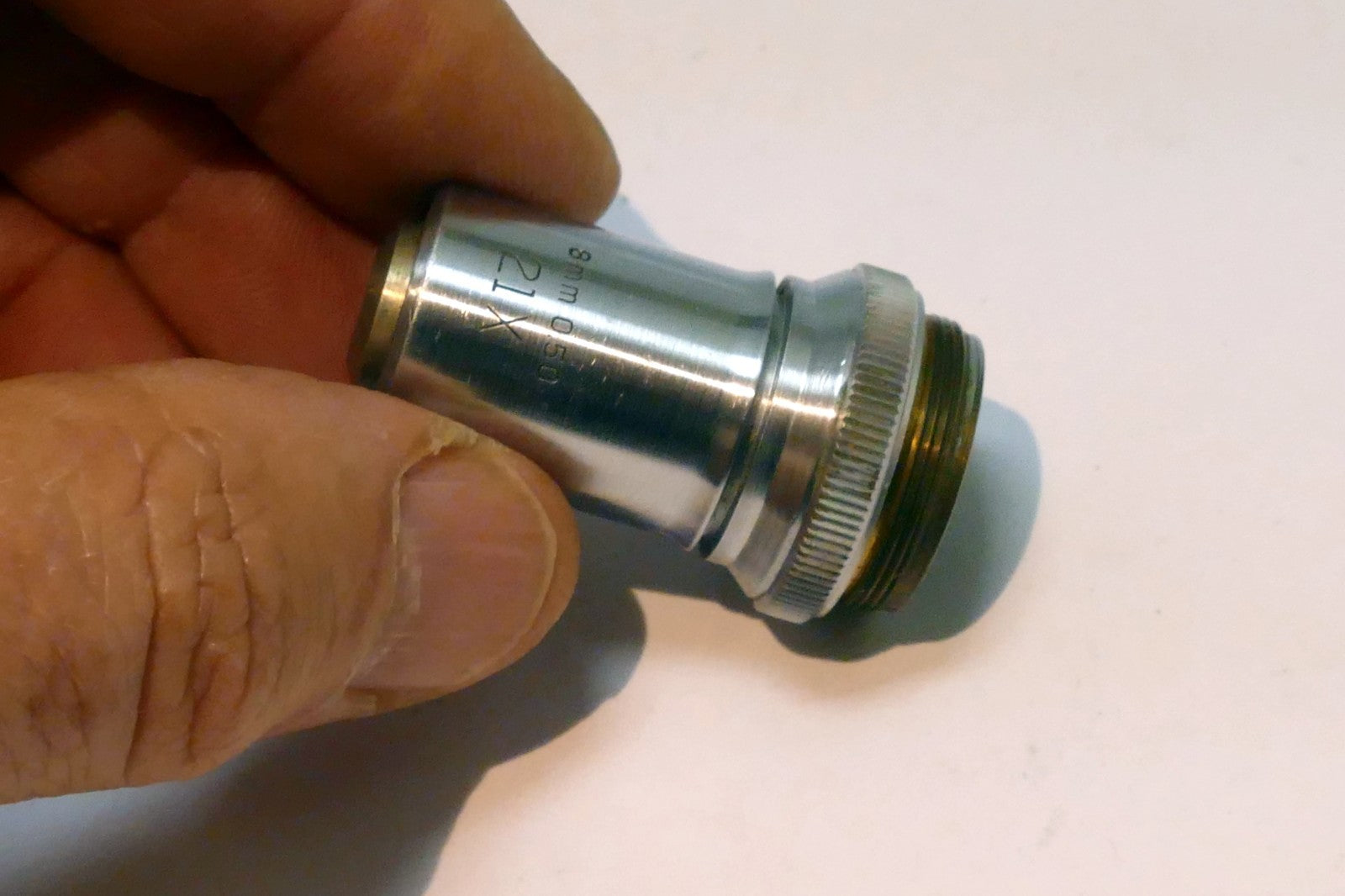 Bausch & Lomb 21X 8mm 0.50 Microscope Objective lens