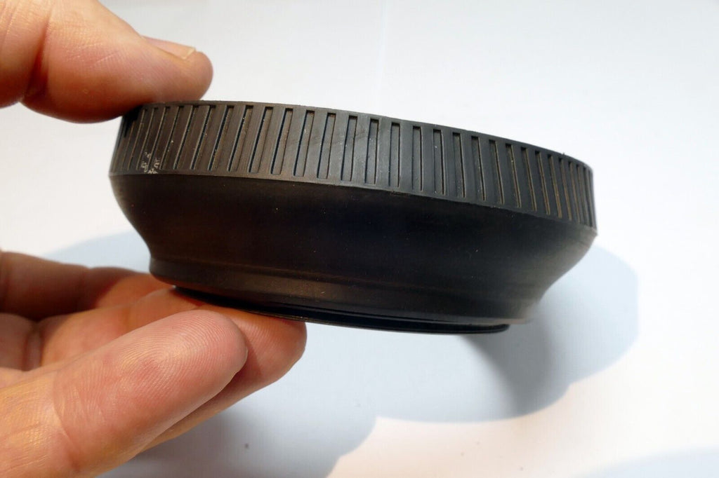 72mm rubber lens hood double threaded  telephoto 300mm (imperfect warped)