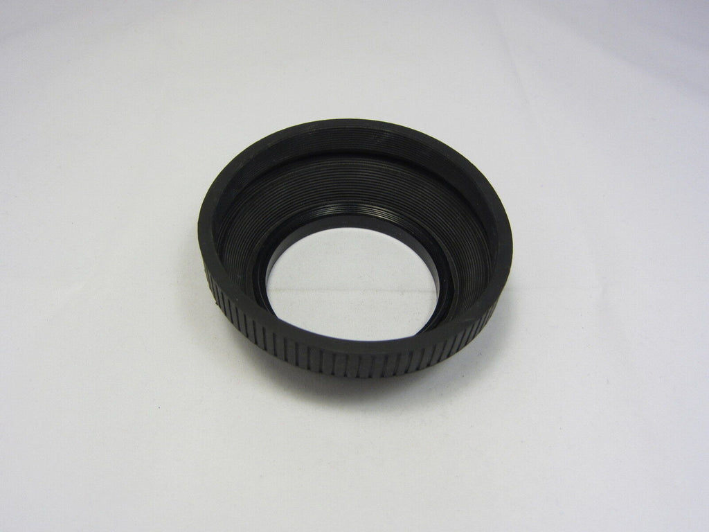 Used Unknown Brand 62mm Collapsible Rubber screw in Lens Hood N102024