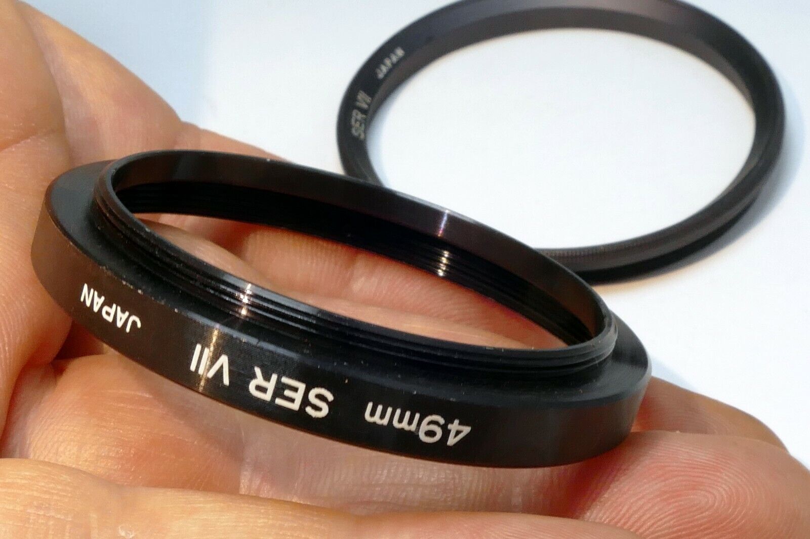 49mm to 54mm step up Adapter series 7 VII Filter Holder w/ retaining ring