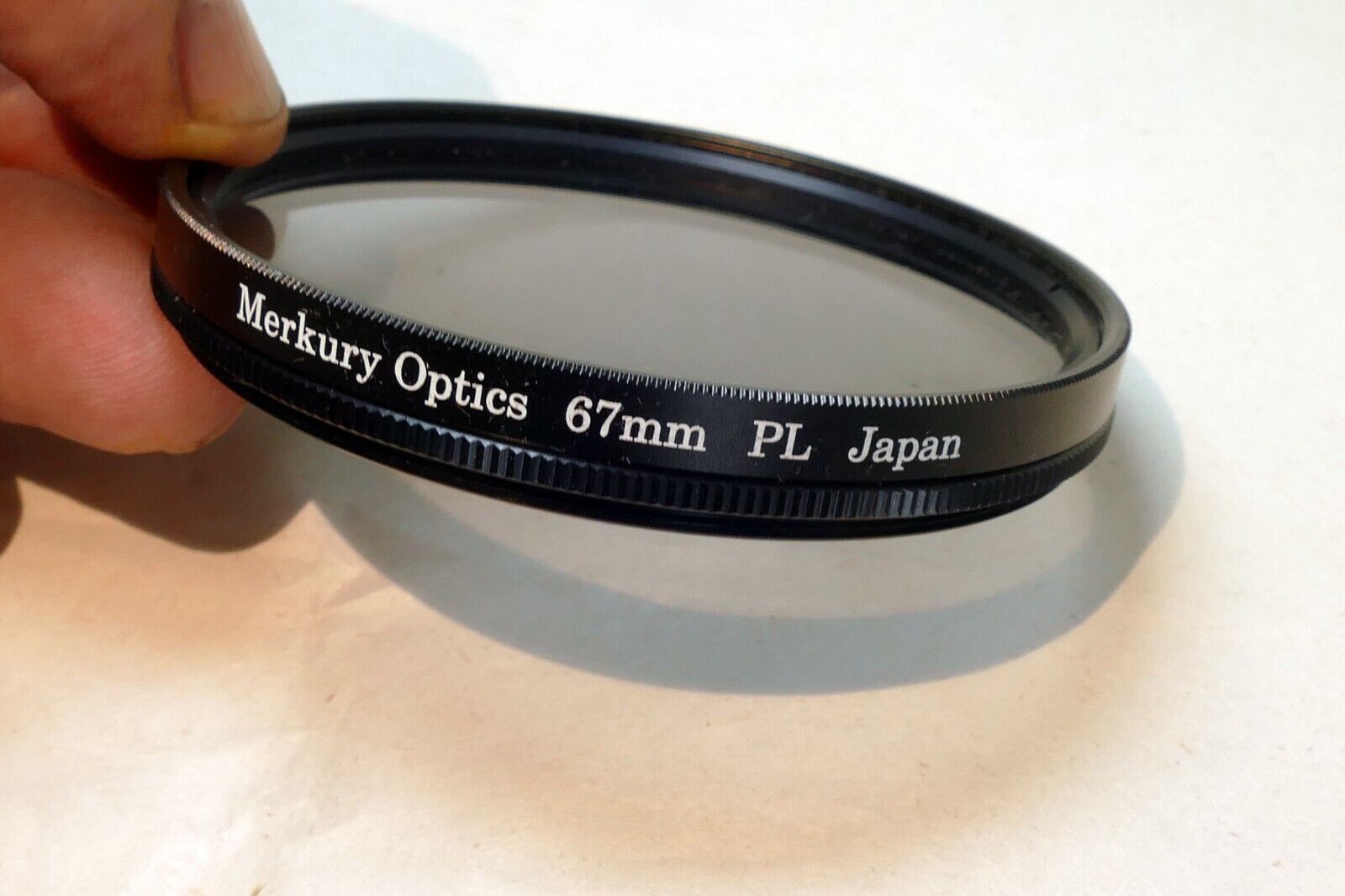 Merkury Optics 67mm PL Lens filter Polarizing Linear