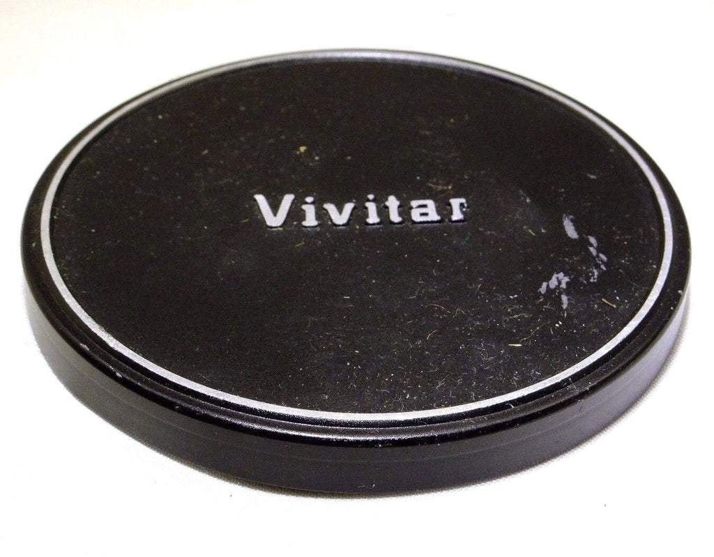 Vivitar 75.5 ID Metal Front lens Cap slip on type  metal