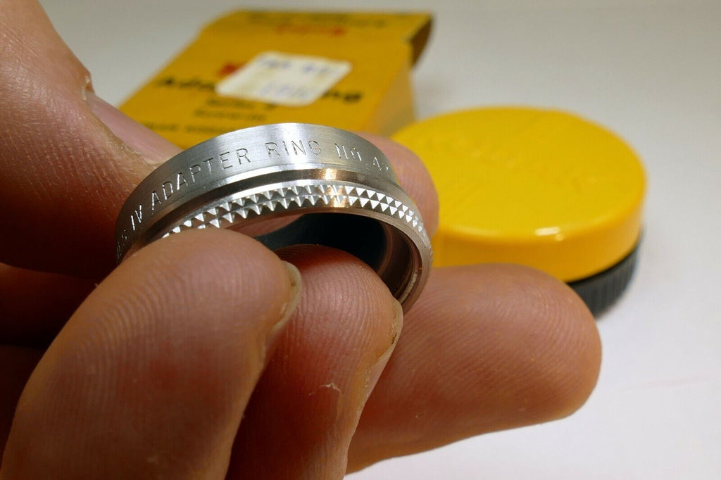 Kodak series 4 IV Adapter No. 42 slip on  to 14.5mm threaded Filter Ring holder