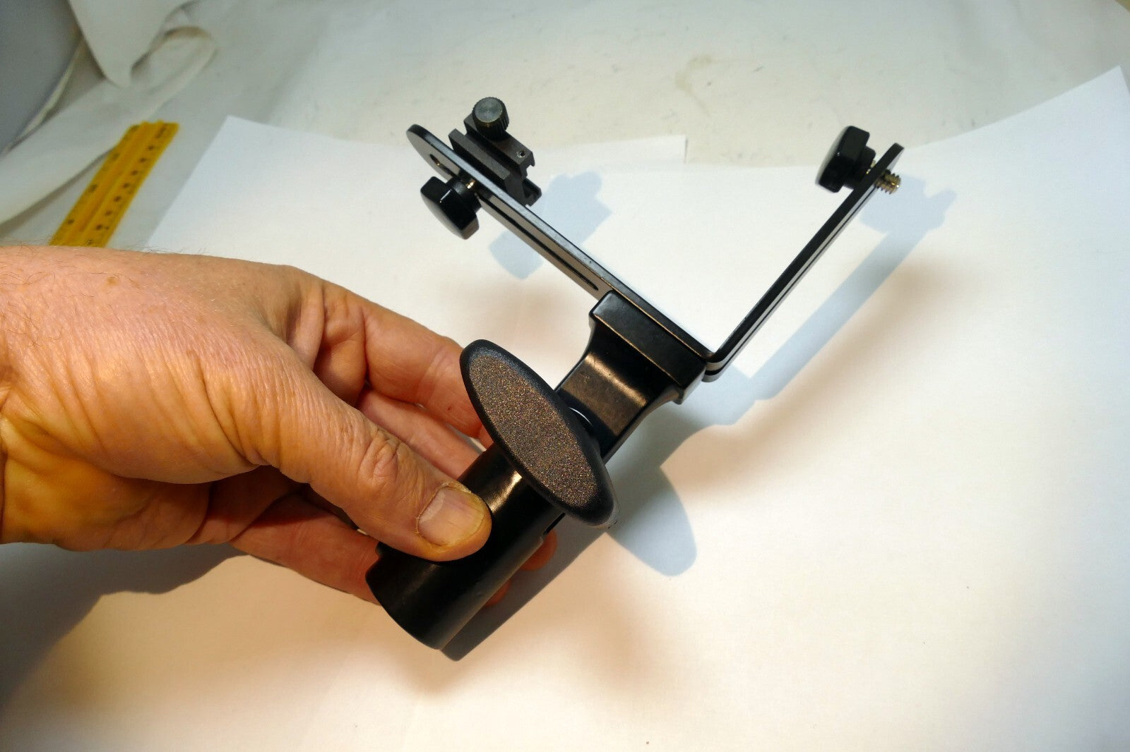 Flash tripod holder for umbrella bracket rail multi-flash