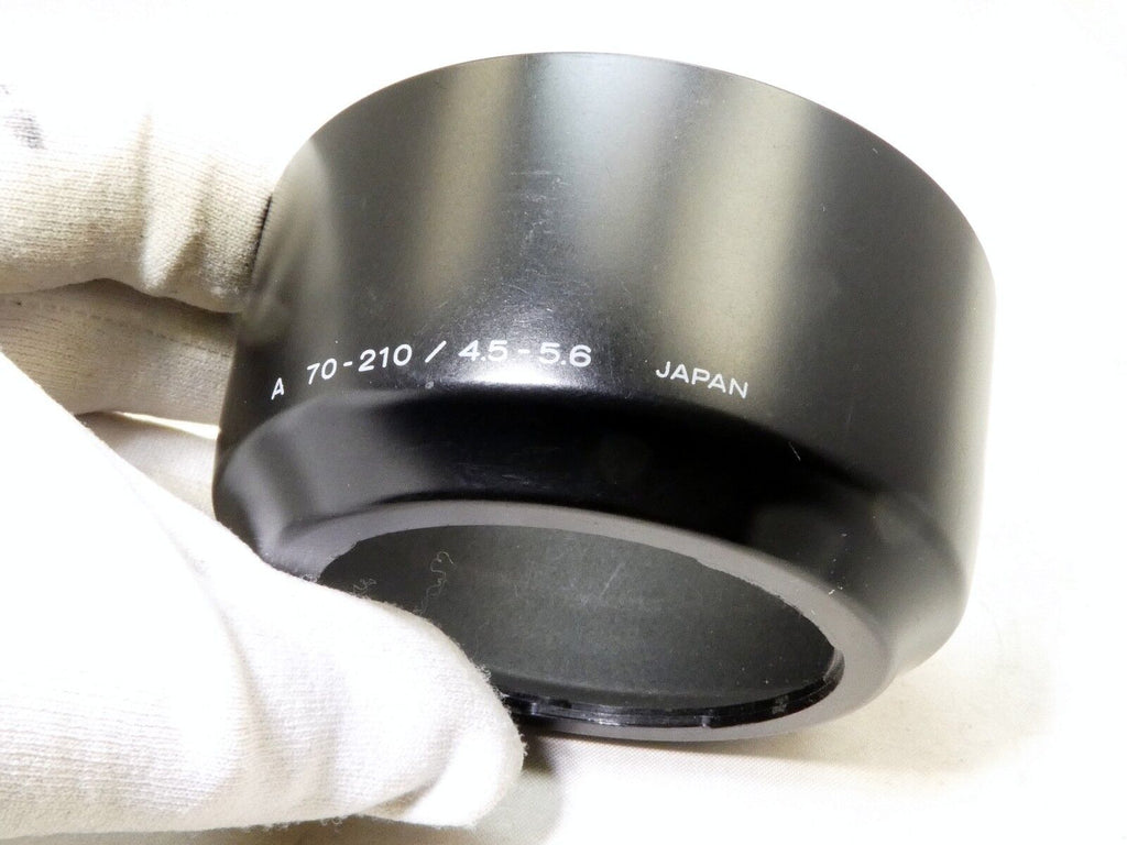 Minolta A 70-210mm f4.5-5.6 Auto Focus Maxxum SOny Plastic Lens Hood Shade