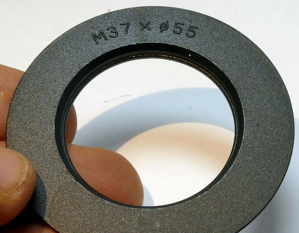 37mm to 55mm Filter ring screw in one side threaded (plastic ring only)