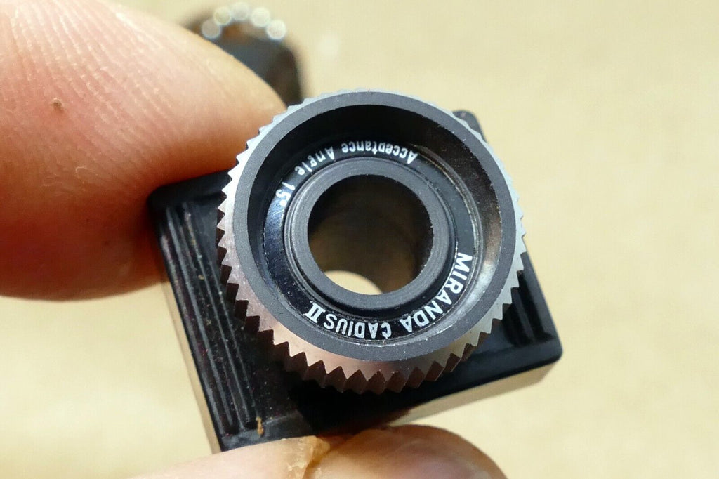 15° degree angle adapter for MIRANDA CADIUS II Photographic Light Meter