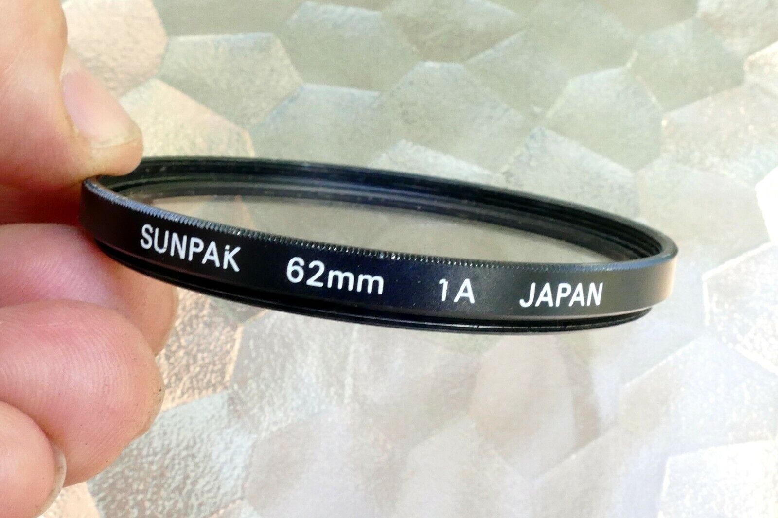 Sunpak  Sky 1A Skylight  62mm  Filter  Lens  coated