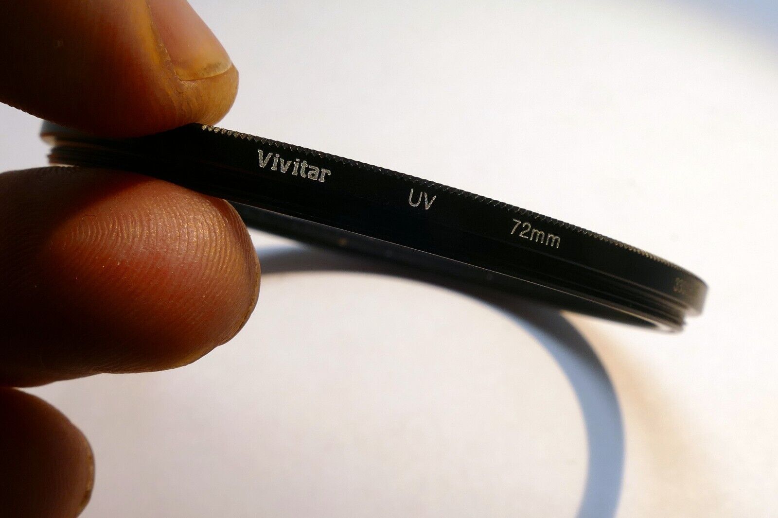Vivitar UV 72mm Lens Filter thin profile for WIDE ANGLE lenses