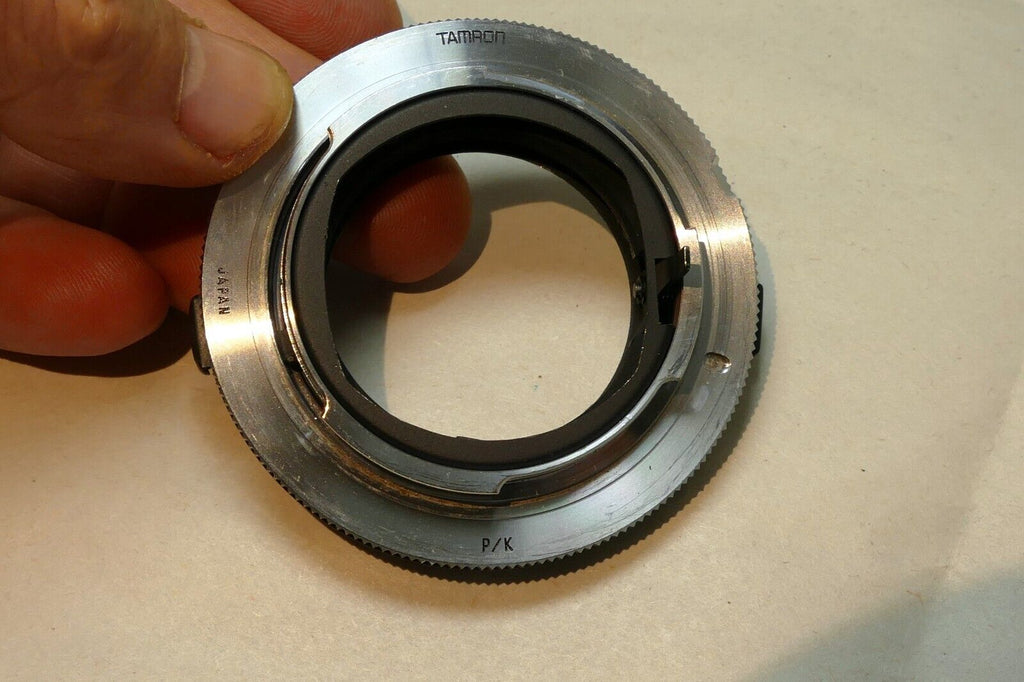 Tamron Adaptall Lens to Pentax P/K Camera mount adapter Ring Black - Genuine OEM