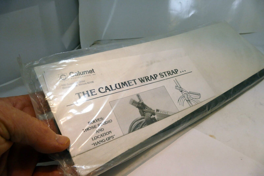 Calumet Hook & Loop Strap WRAP  Strap 3/4" for cable stand mic umbrella - USA