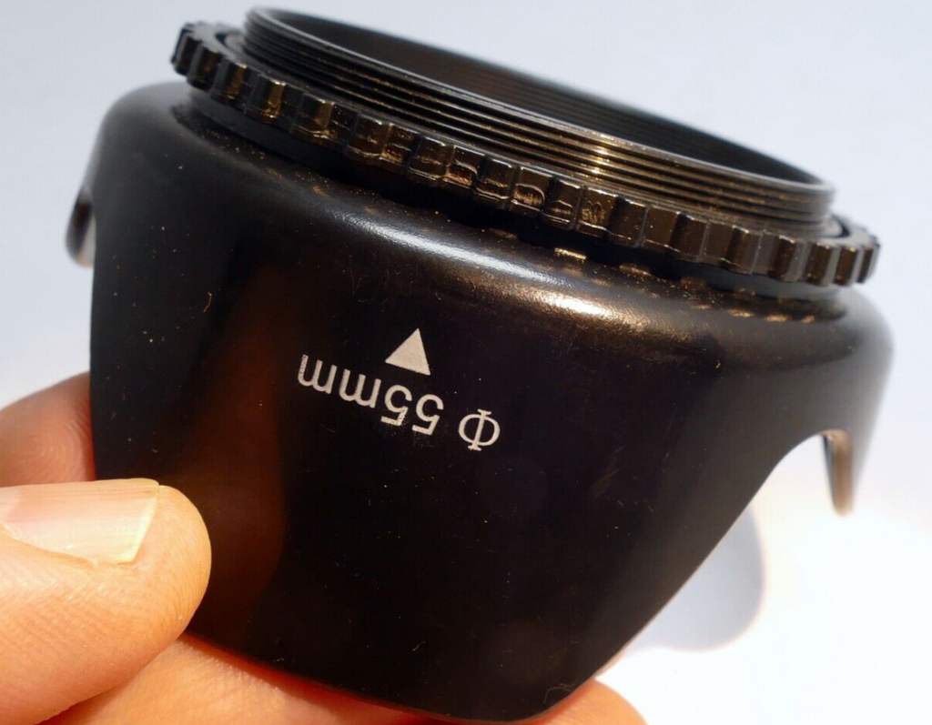 55mm Petal Lens hood shade threaded screw in  Tamron SP 60mm f/2 Di II 1:1 Macro