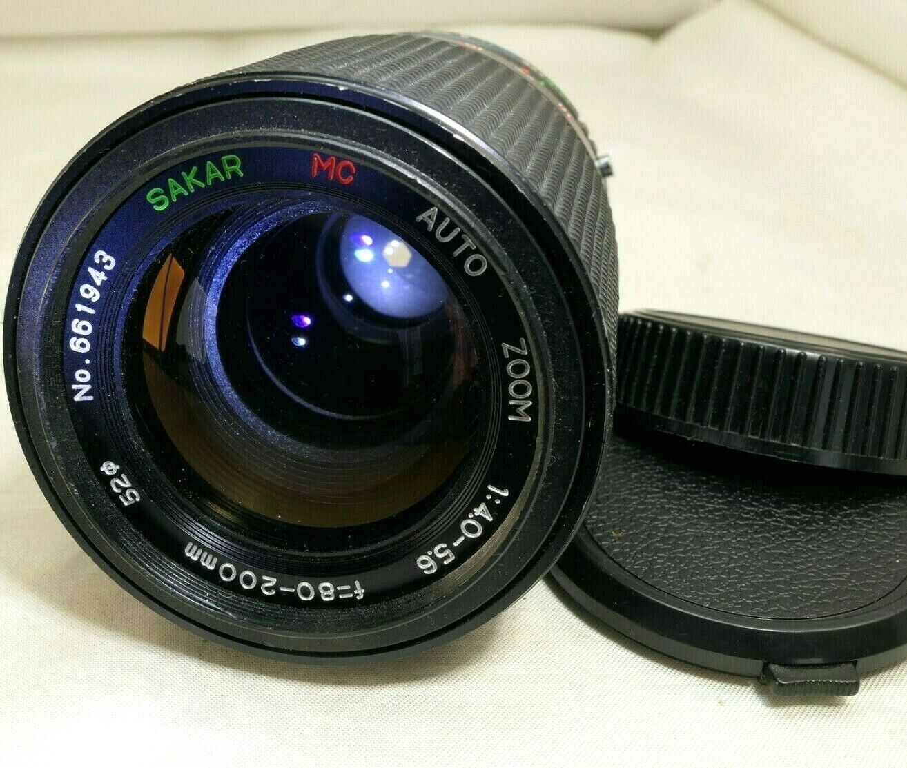 Sakar 80-200mm f4-5.6 manual focus for Pentax KR KA A mount digital