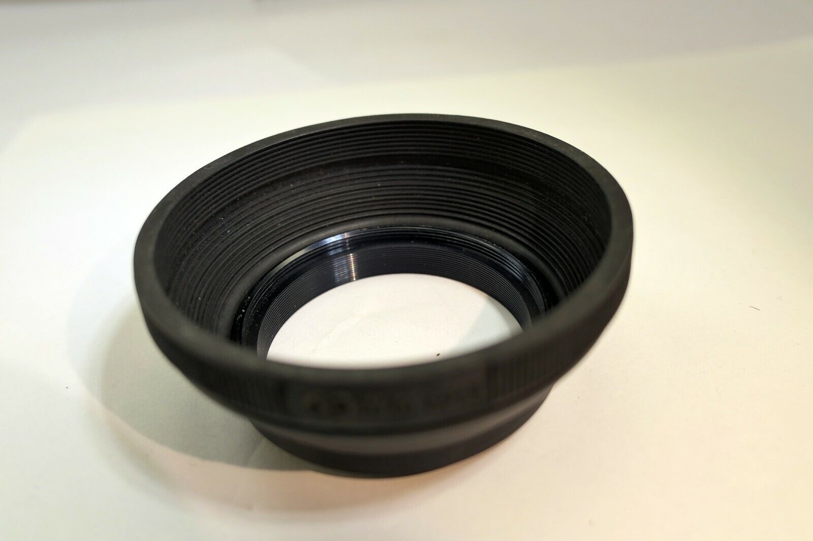 49mm Rubber Lens Hood Shade for Normal 50mm f1.7 f1.8 f1.9 double threaded