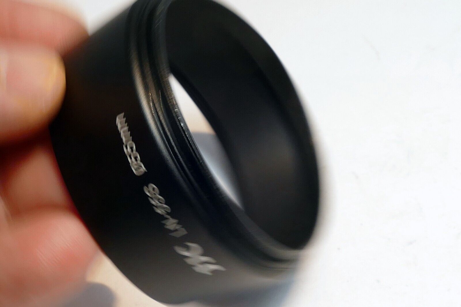 55mm OD Lens Hood Shade  threaded  Metal double threaded