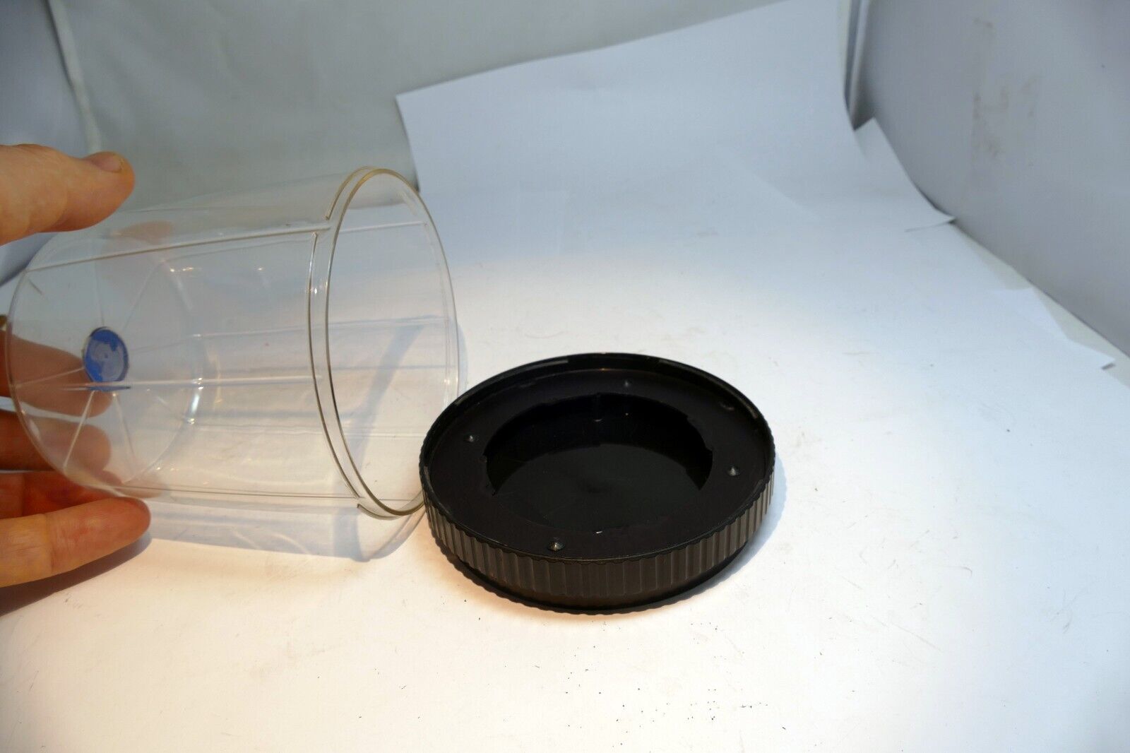 Hasselblad 4" Tall V Clear Bubble Lens Case C CF 50mm f/4 CF Zeiss - Genuine OEM