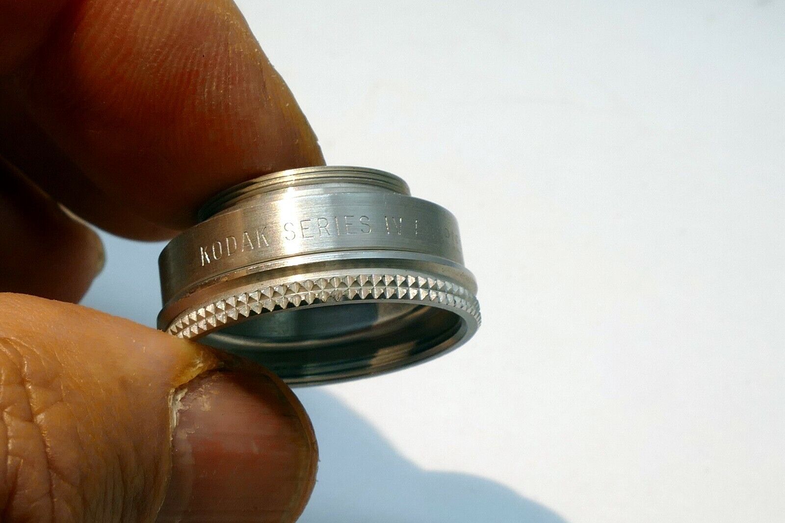 Kodak 47 Series IV 4 adapter holder Filter w/ retaining ring 18mm threaded