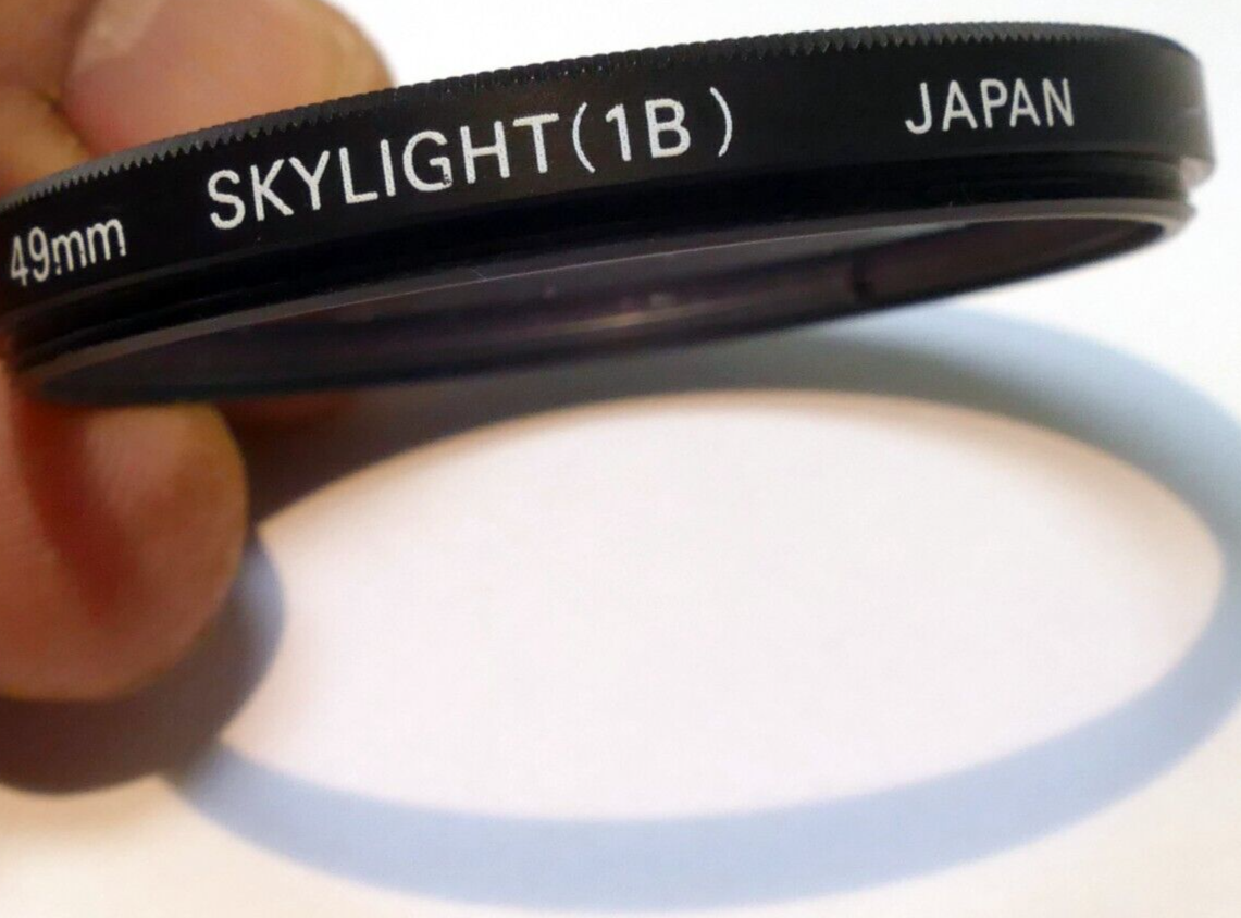 HOYA  49mm Skylight 1B Sky Filter for wide angle
