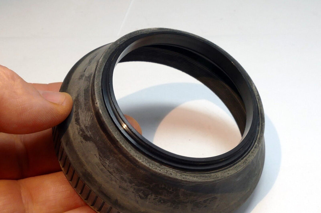 62mm Rubber Lens Hood Shade  collapsible double threaded
