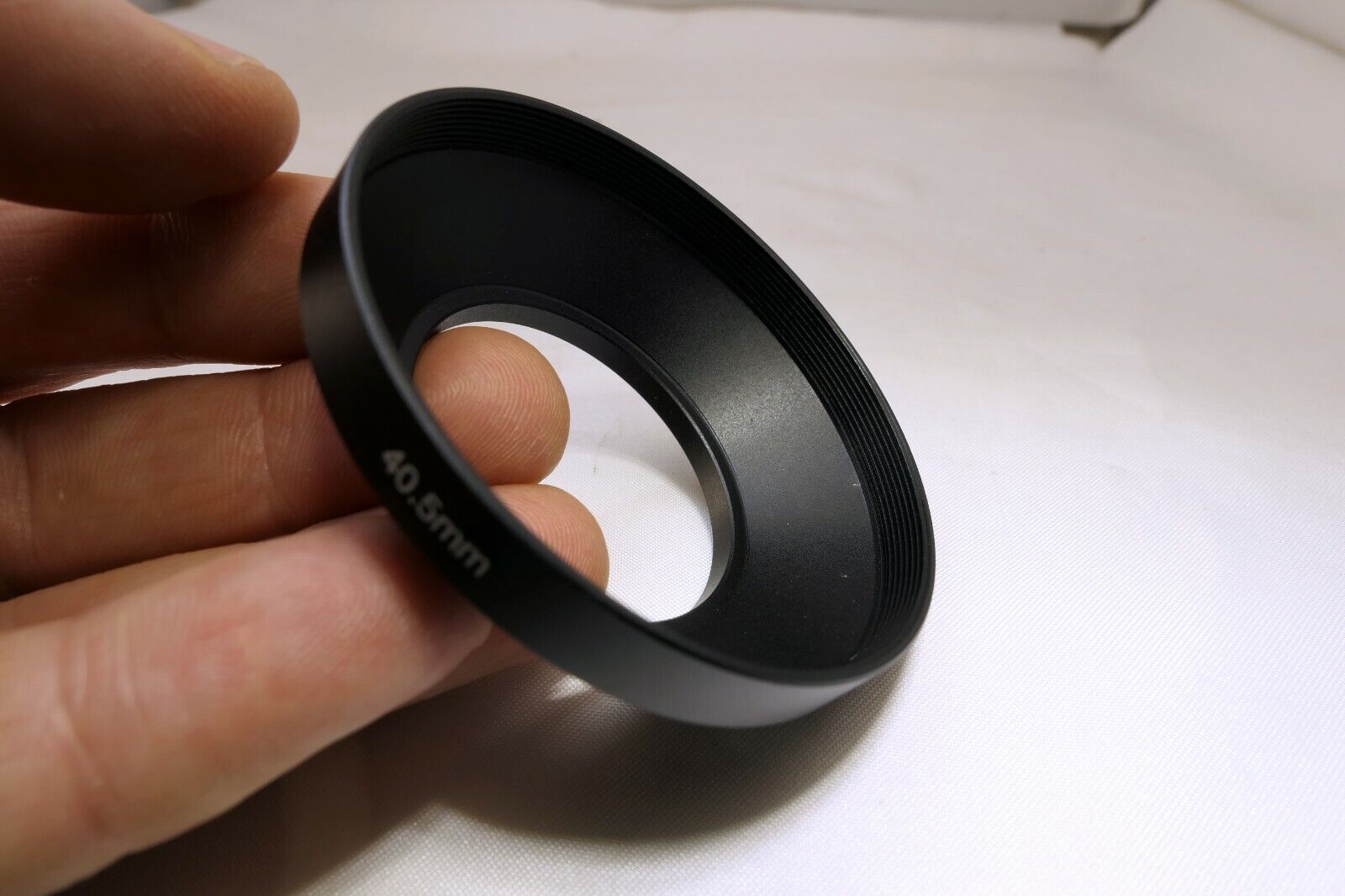 40.5mm Metal Sturdy LENS hood Wide Angle screw w/ threaded in front rim 62mm 3cm