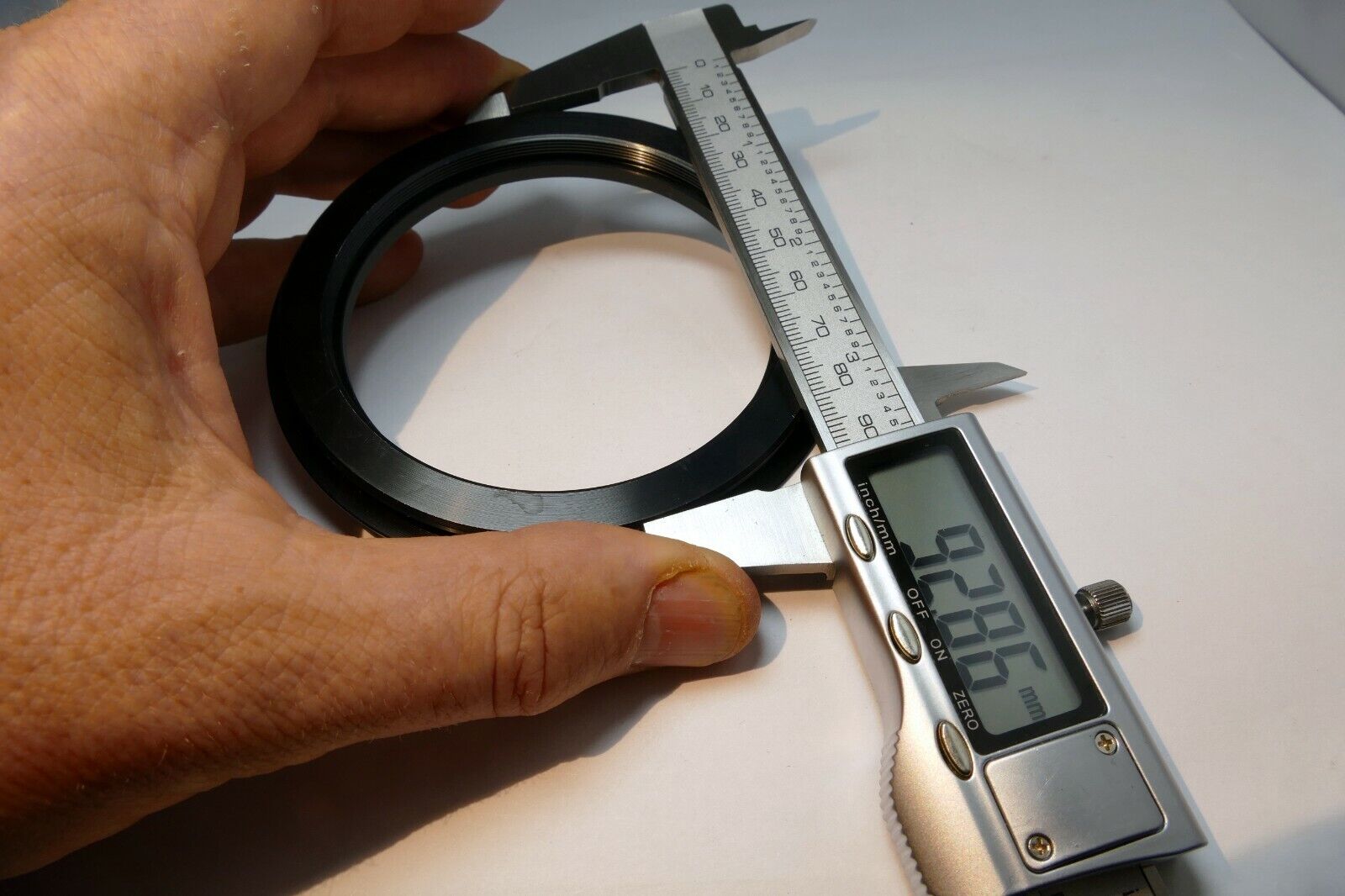 77mm to 77mm lens threaded filter holder to 100mm OD filter holder