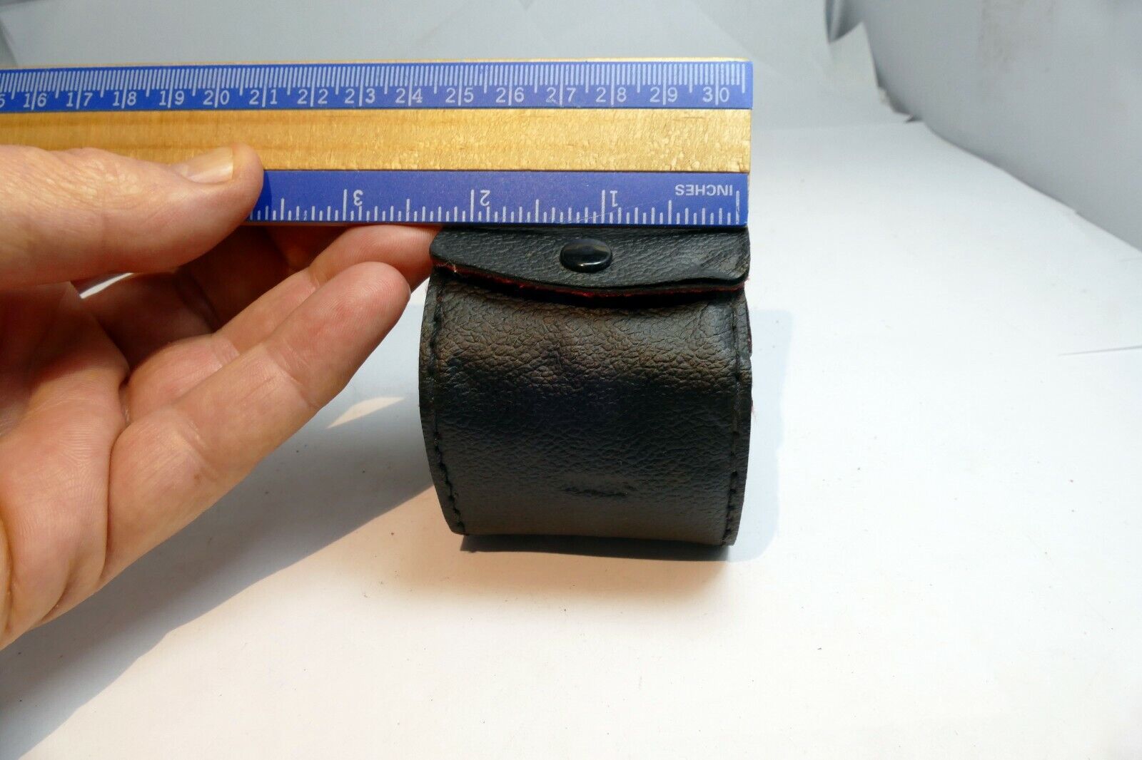 Hard case for 2X Teleconverter lens 2X2.5X2.5"  protective pouch