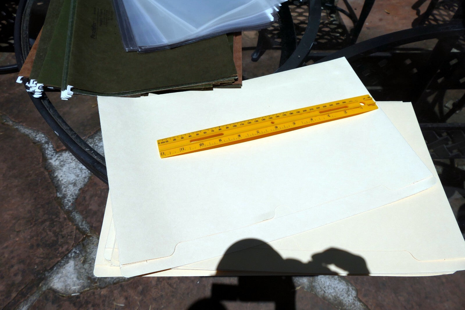 Pentaflex Hanging File Folders Letter Size Lot of 36 & Clear binding envelopes