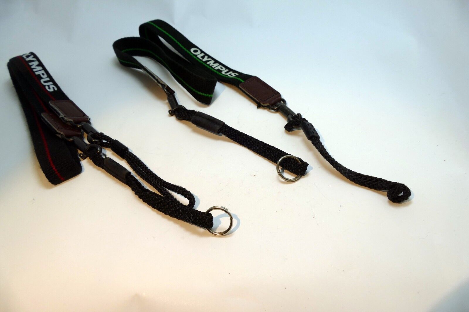 Olympus Double Shoulder Camera Strap 2cm wide Green Red OM-2n 4T - Genuine OEM