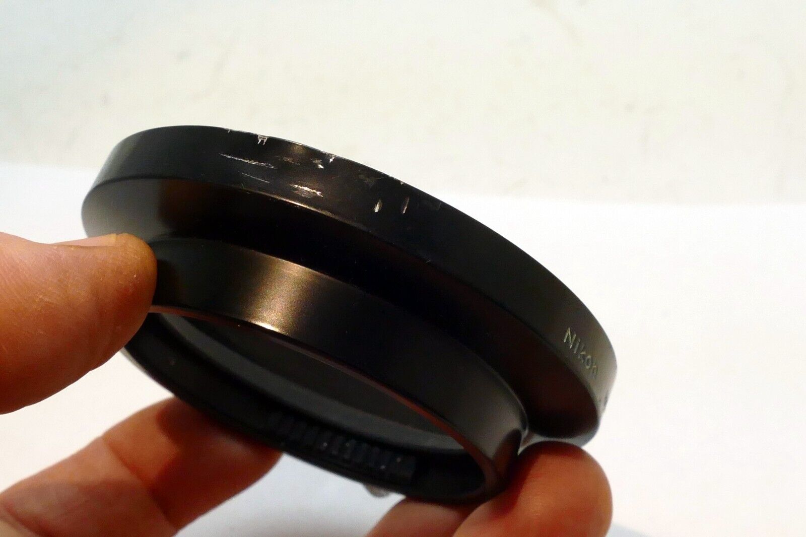 52mm Nikon HK-2 Nikkor  Lens Hood Metal for 24mm f2.0  Ai-s - OEM