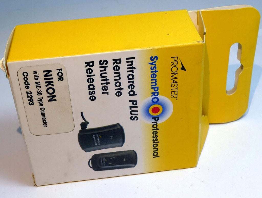 PRO Nikon MC-30 Camera 2293 System Infrared PLUS Remote Shutter Release 10 pin